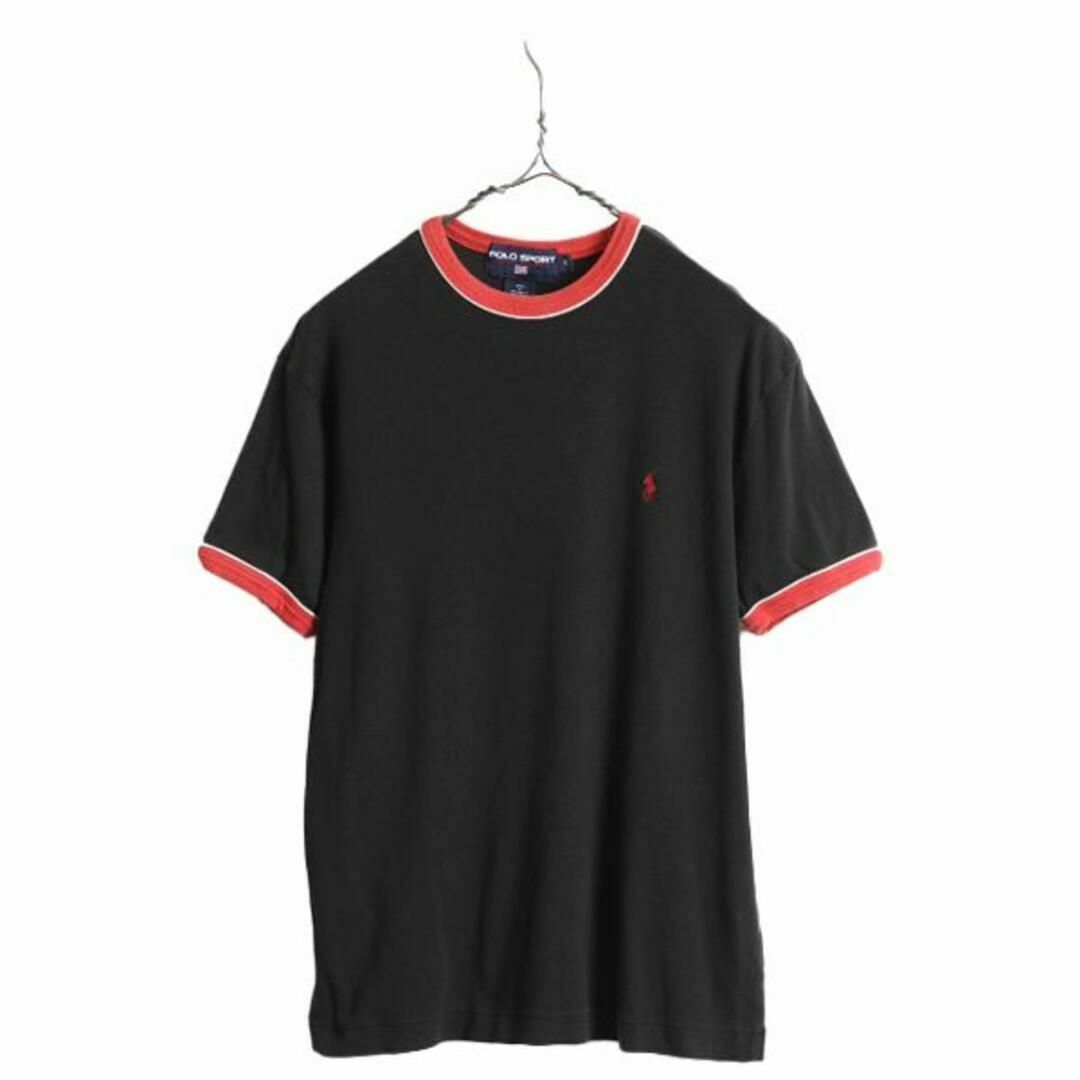 Ralph Lauren - 90s ポロスポーツ ラルフローレン リンガー Tシャツ S