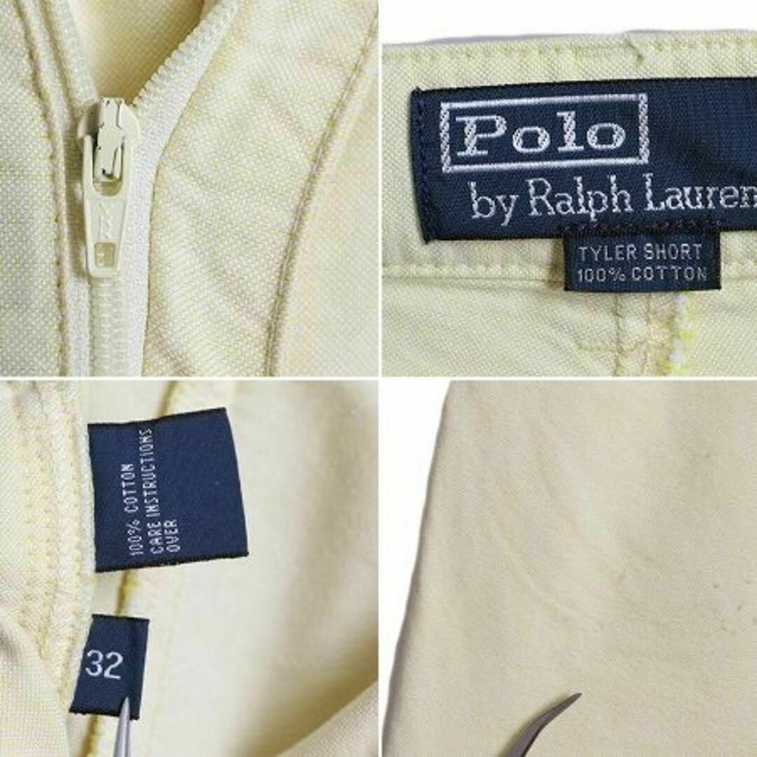 Ralph Lauren(ラルフローレン)の90s ポロ ラルフローレン オックスフォード ショートパンツ 32 2タック メンズのパンツ(ショートパンツ)の商品写真