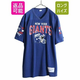 チャンピオン(Champion)の80s チャンピオン NFL ジャイアンツ 3面 プリント フットボールTシャツ(Tシャツ/カットソー(半袖/袖なし))