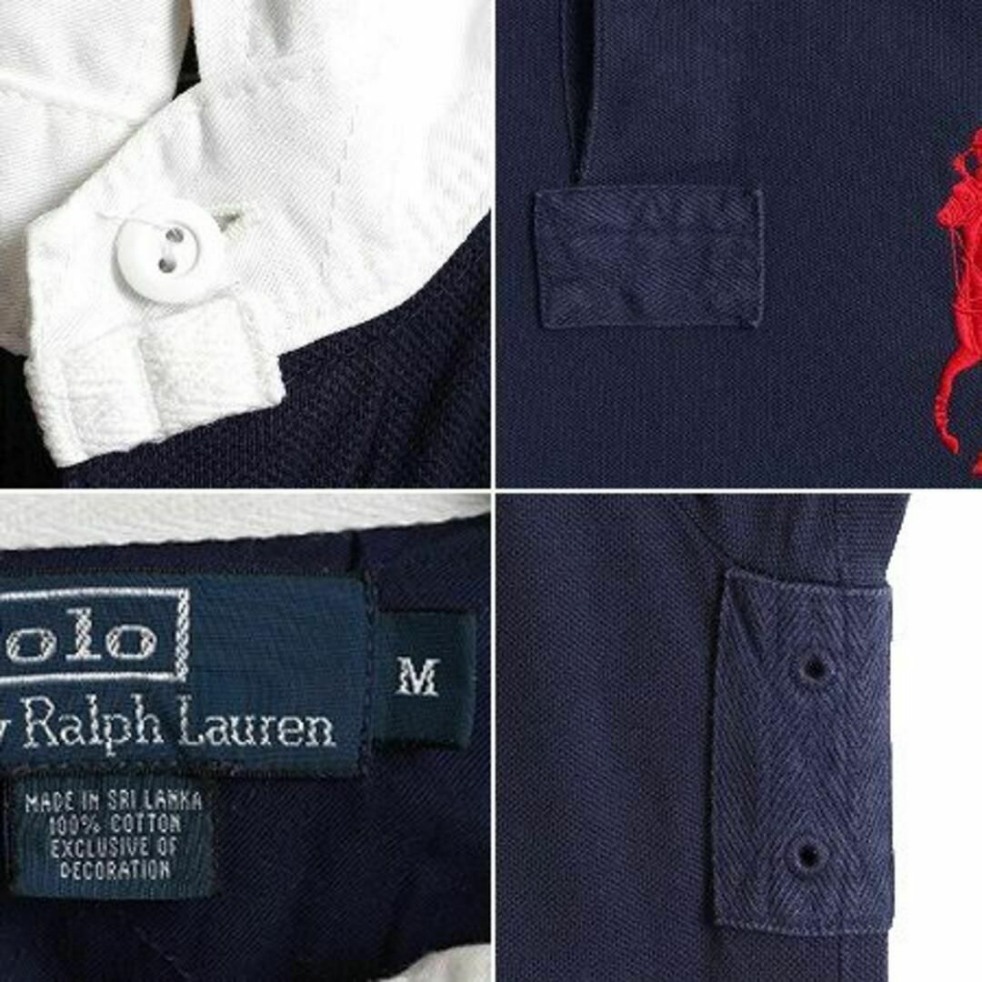 Ralph Lauren(ラルフローレン)のビッグポニー アメリカ 代表 ポロ ラルフローレン 鹿の子ポロシャツ M ラガー メンズのトップス(ポロシャツ)の商品写真