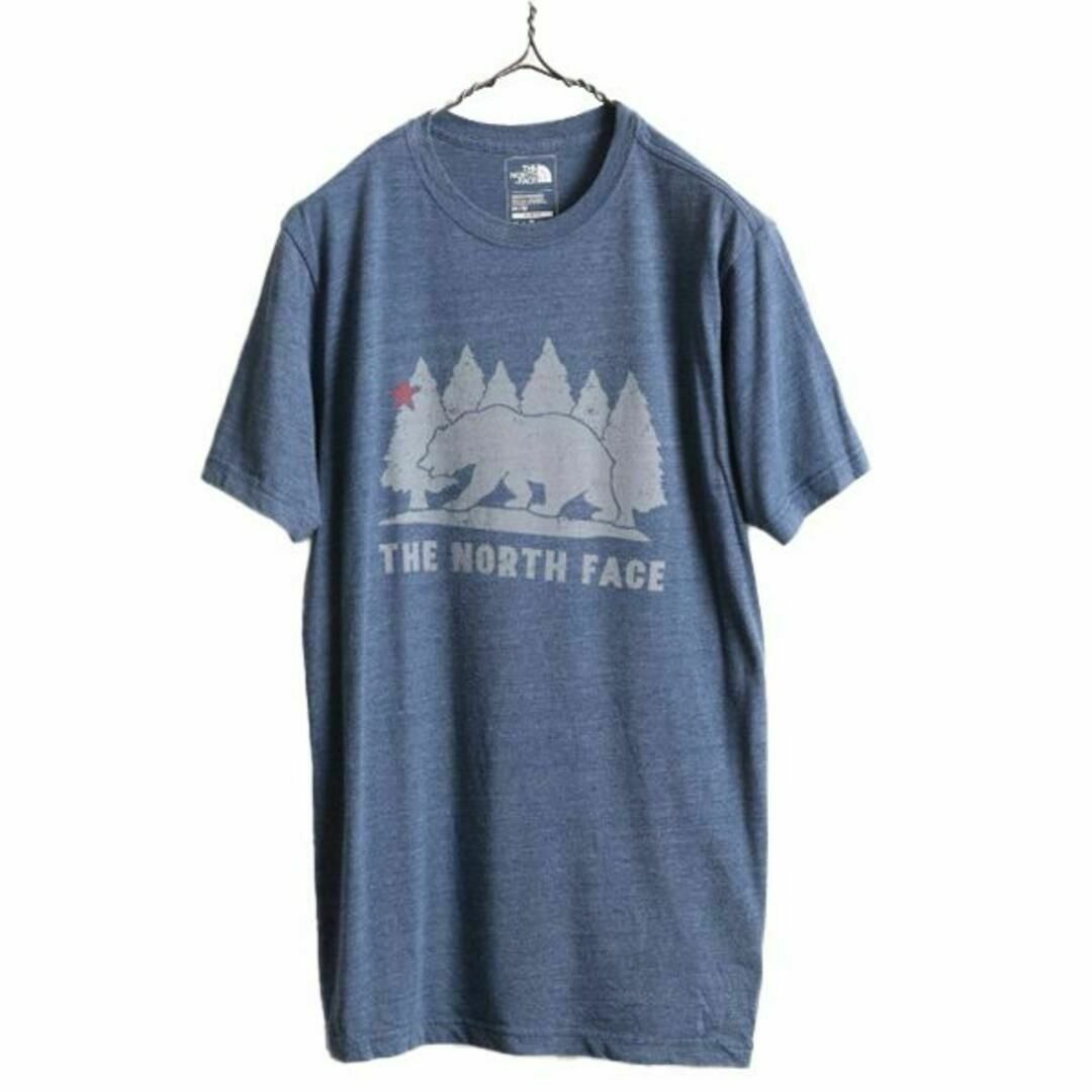 THE NORTH FACE(ザノースフェイス)のノースフェイス ベアー イラスト プリント Tシャツ M アウトドア アート メンズのトップス(Tシャツ/カットソー(半袖/袖なし))の商品写真