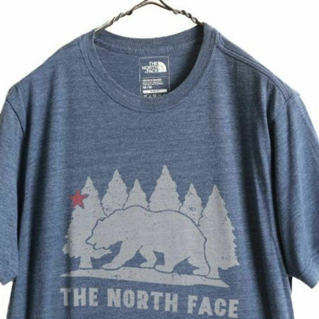 THE NORTH FACE(ザノースフェイス)のノースフェイス ベアー イラスト プリント Tシャツ M アウトドア アート メンズのトップス(Tシャツ/カットソー(半袖/袖なし))の商品写真