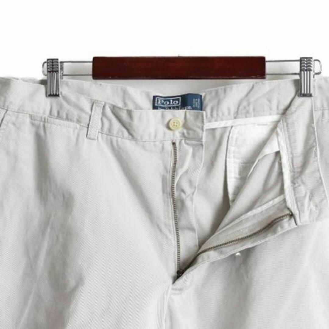 Ralph Lauren(ラルフローレン)の90s ポロ ラルフローレン チノ ショートパンツ 36 ノータック ショーツ メンズのパンツ(ショートパンツ)の商品写真