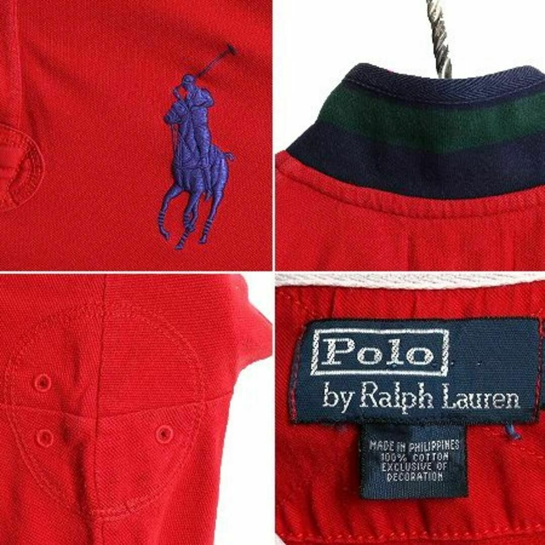 Ralph Lauren(ラルフローレン)のビッグポニー ポロ ラルフローレン 鹿の子 ポロシャツ XXL ラガー ラグビー メンズのトップス(ポロシャツ)の商品写真