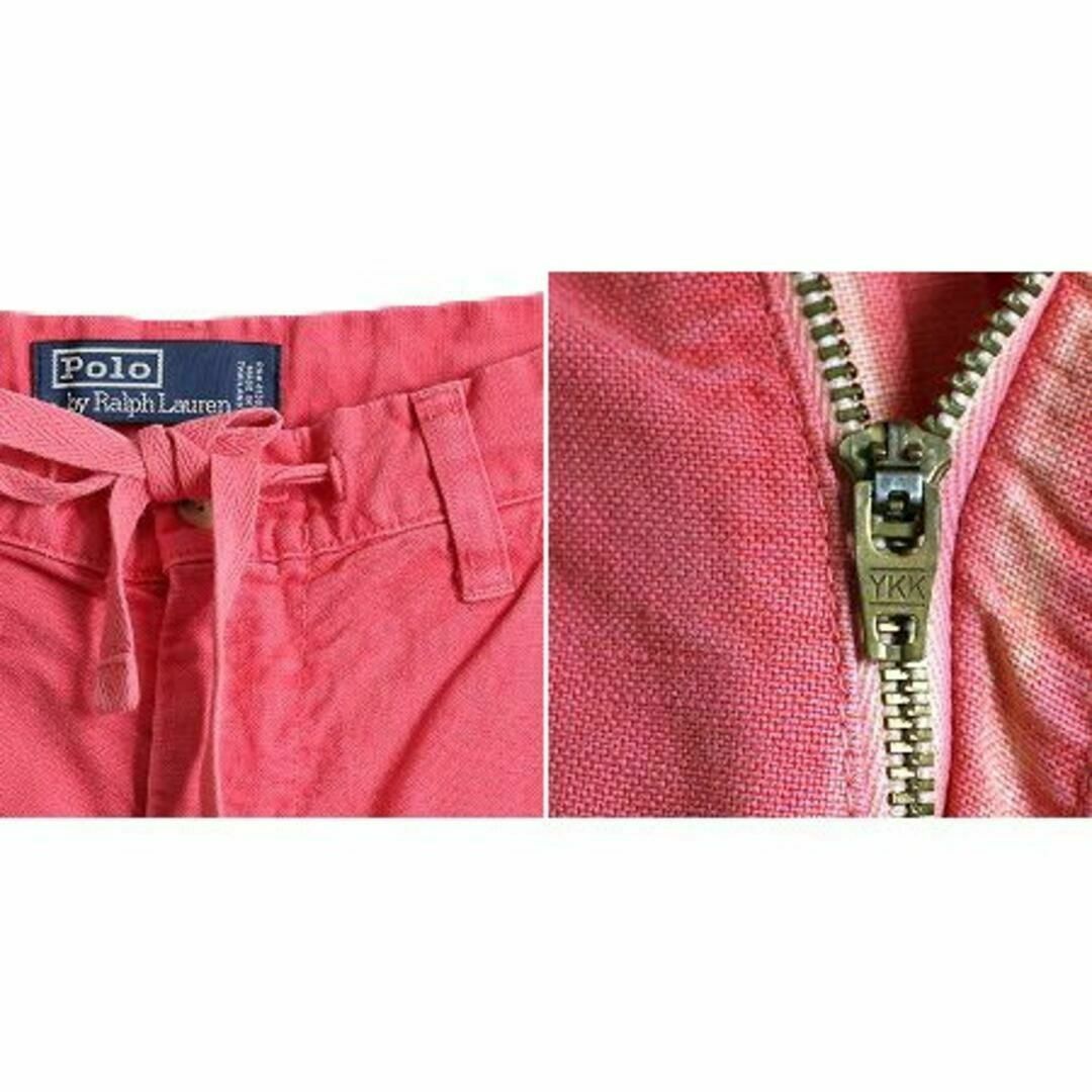 Ralph Lauren - 90s ポロ ラルフローレン コットンリネン カーゴ Ralph Lauren - 90s ポロ ラルフローレン コットンリネン カーゴ