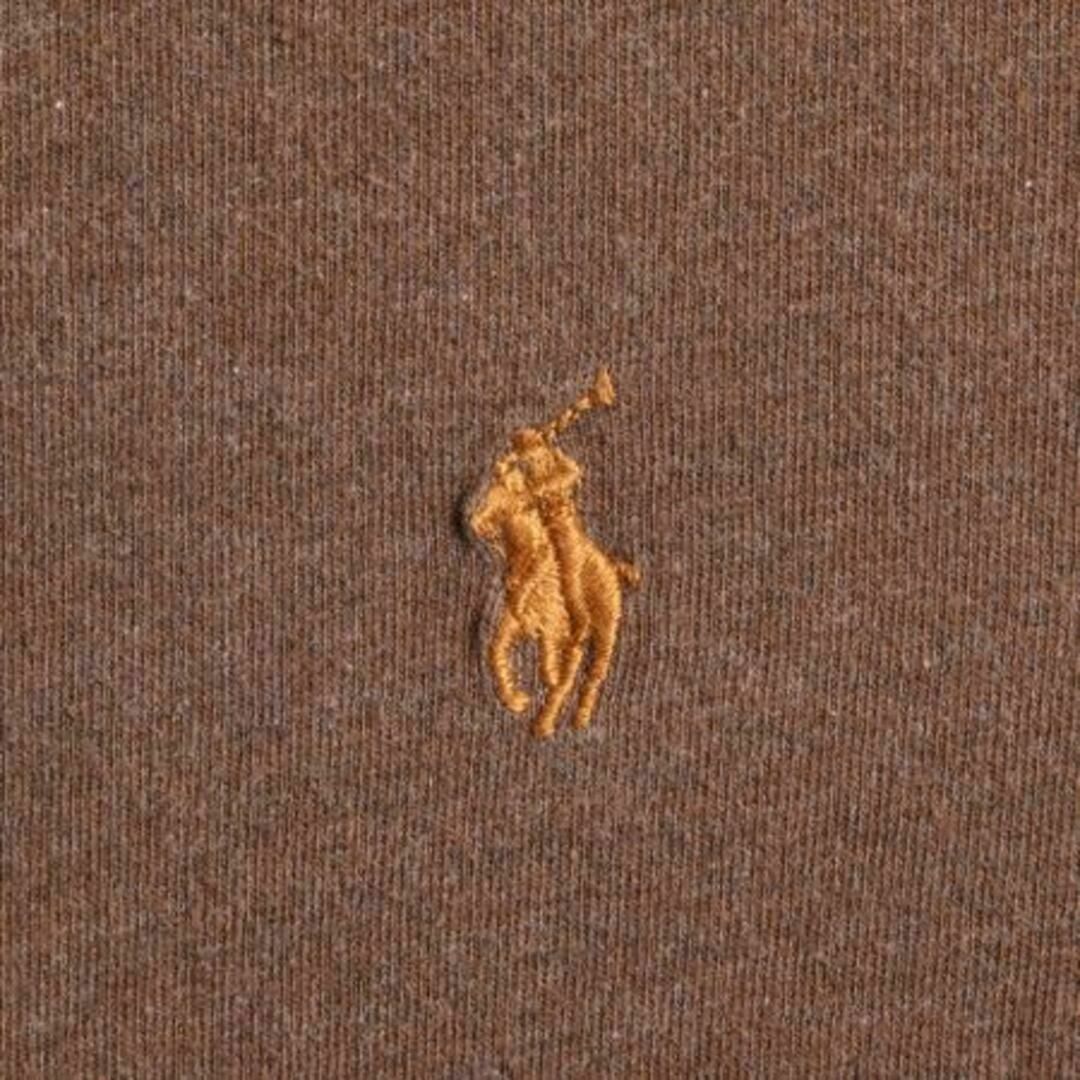 Ralph Lauren(ラルフローレン)の00s ポロ ラルフローレン 長袖Tシャツ XL ロンT ポニー刺繍 ブラウン メンズのトップス(Tシャツ/カットソー(七分/長袖))の商品写真