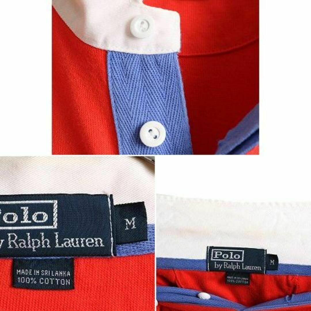 Ralph Lauren(ラルフローレン)の90s ポロ ラルフローレン 長袖 ラガー シャツ M ラグビー ヘビーウェイト メンズのトップス(シャツ)の商品写真