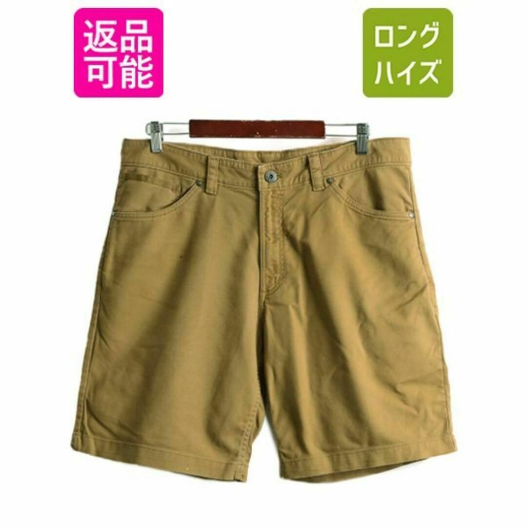 ノースフェイス コットン ストレッチ ショートパンツ 36 ショーツ 短パン 茶