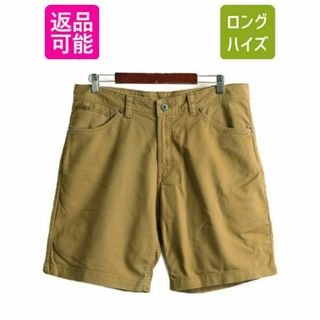 ザノースフェイス(THE NORTH FACE)のノースフェイス コットン ストレッチ ショートパンツ 36 ショーツ 短パン 茶(ショートパンツ)