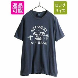 ラルフローレン(Ralph Lauren)の90s ポロスポーツ ラルフローレン KEYWEST プリント Tシャツ M 紺(Tシャツ/カットソー(半袖/袖なし))