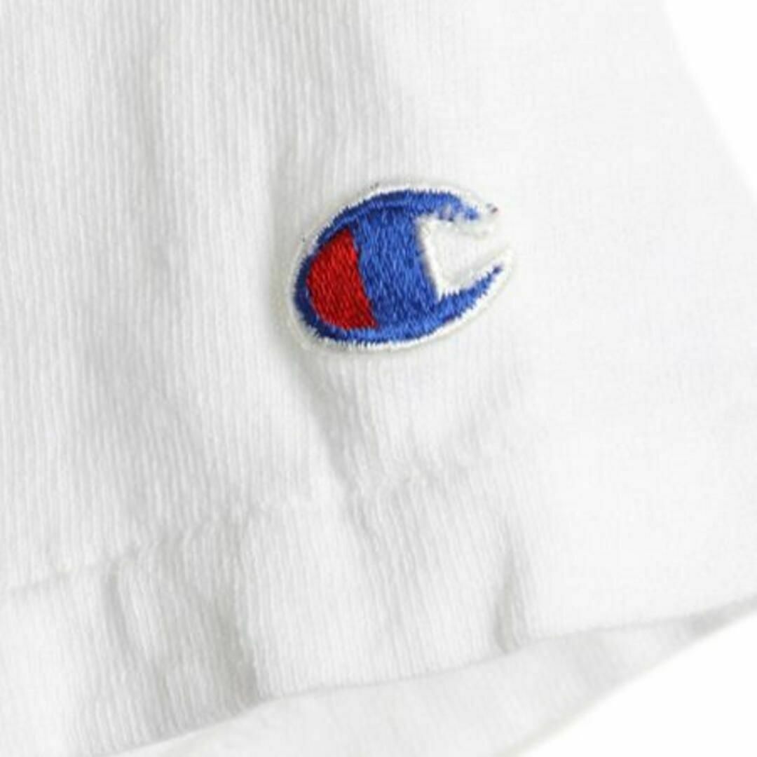 Champion(チャンピオン)の80s USA製 チャンピオン 100% コットン プリント Tシャツ M 白 メンズのトップス(Tシャツ/カットソー(半袖/袖なし))の商品写真