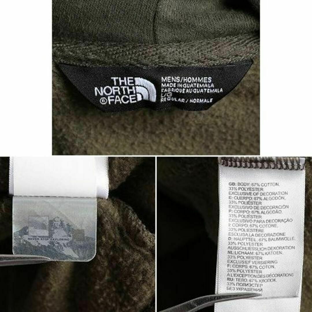 THE NORTH FACE(ザノースフェイス)のノースフェイス プリント スウェット フード パーカー L プルオーバー 裏起毛 メンズのトップス(パーカー)の商品写真
