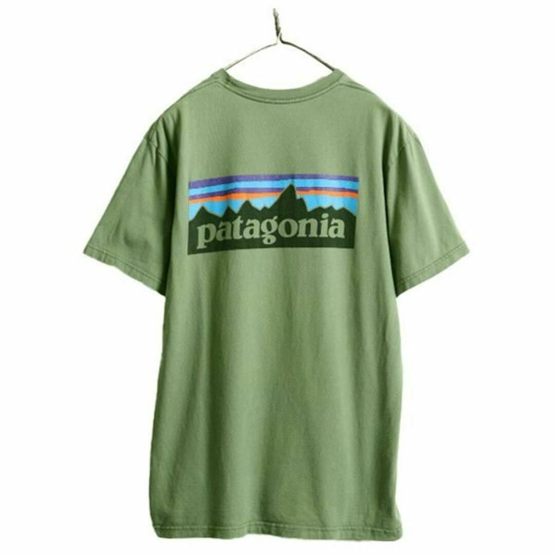 patagonia - パタゴニア プリント 半袖 Tシャツ M アウトドア フィッツ