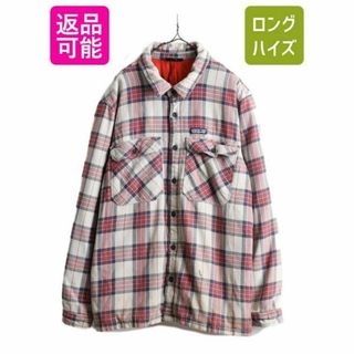 パタゴニア(patagonia)のパタゴニア インサレーテッド フィヨルド フランネルジャケット 2XL 中綿入り(その他)