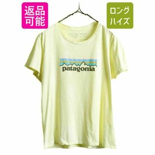 レア patagonia《新品》パタゴニア★旧ロゴ Tシャツ 前プリント 白/S