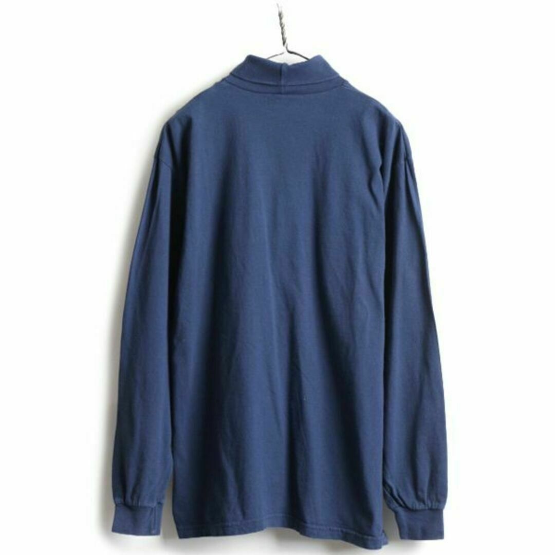 90s マジェスティック NY ヤンキース タートルネック 長袖 Tシャツ L 5