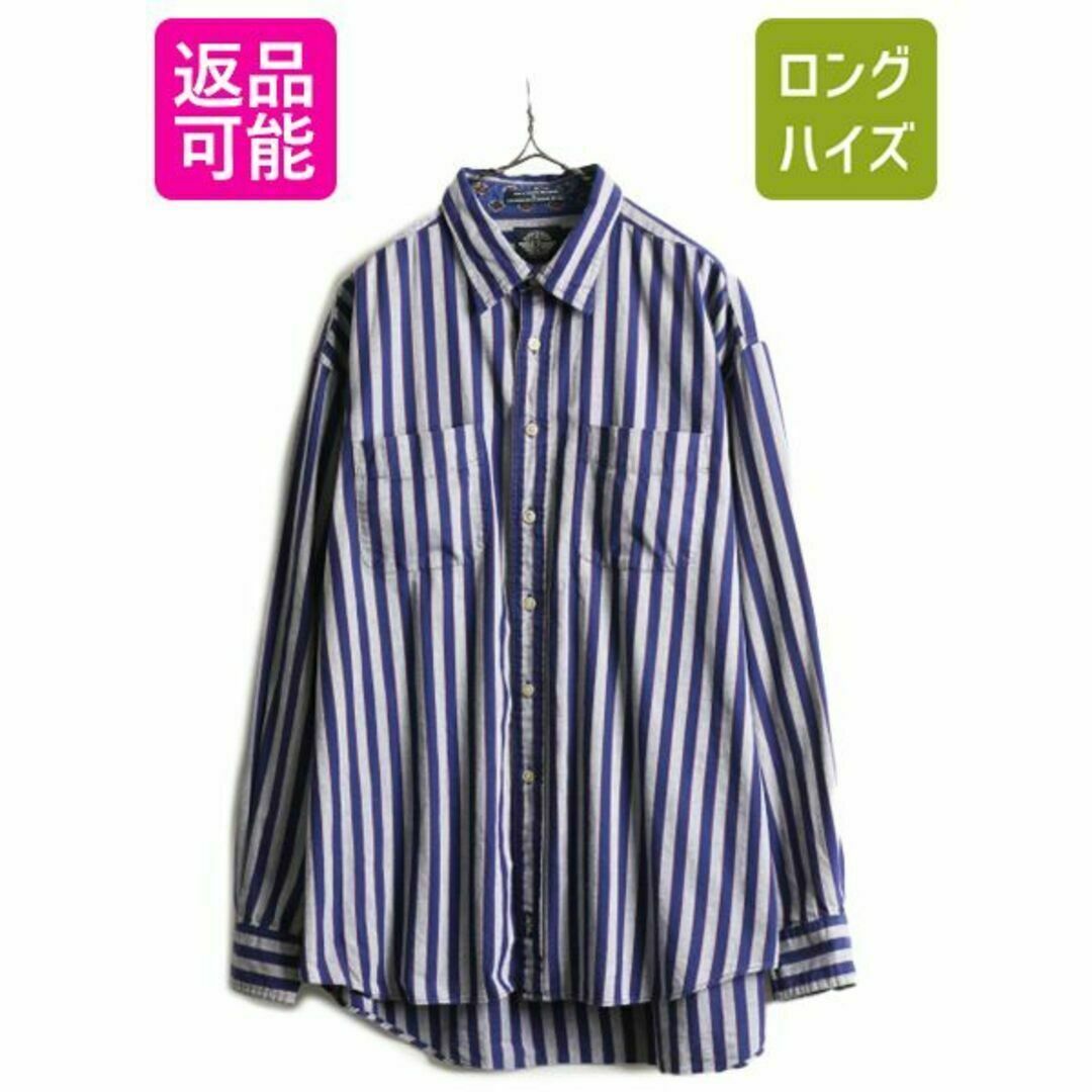 Levi's(リーバイス)の90s ドッカーズ ストライプ 長袖 シャツ L リーバイス マルチストライプ メンズのトップス(シャツ)の商品写真