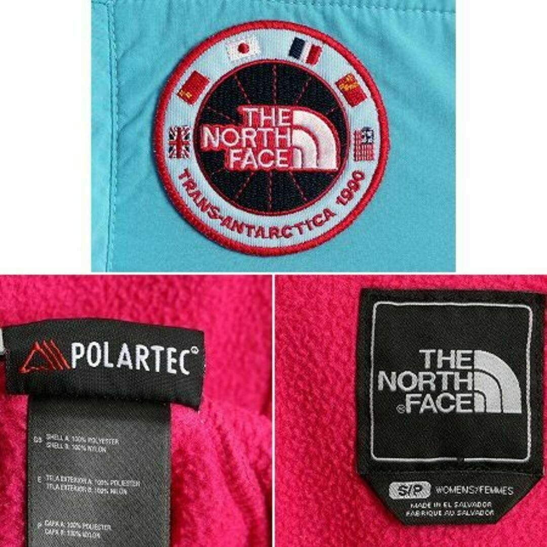 THE NORTH FACE(ザノースフェイス)の限定品 ノースフェイス デナリ ジャケット S アウトドア フリース 2トーン レディースのジャケット/アウター(ブルゾン)の商品写真