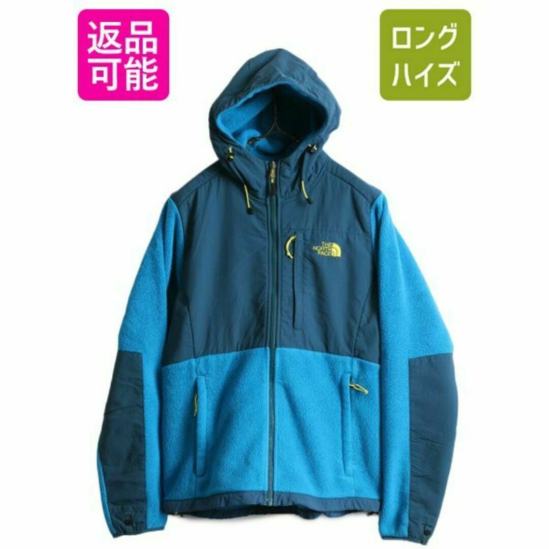 THE NORTH FACE(ザノースフェイス)のノースフェイス デナリ フード ジャケット M フリース アウトドア 2トーン レディースのジャケット/アウター(ブルゾン)の商品写真