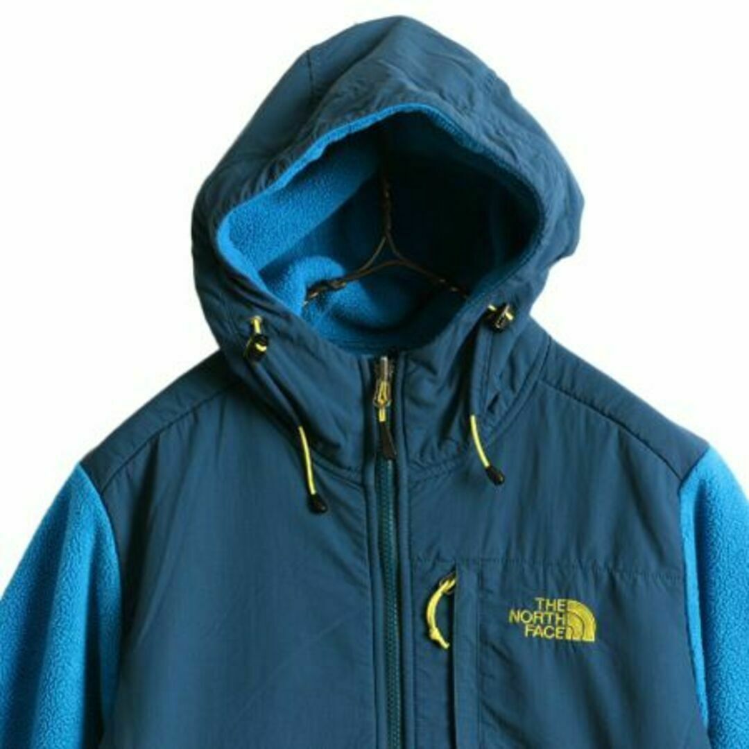 THE NORTH FACE(ザノースフェイス)のノースフェイス デナリ フード ジャケット M フリース アウトドア 2トーン レディースのジャケット/アウター(ブルゾン)の商品写真