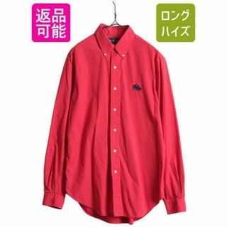 ラルフローレン(Ralph Lauren)のダブルポニー ラルフローレン 3点留め 長袖 ボタンダウン シャツ M コットン(シャツ)