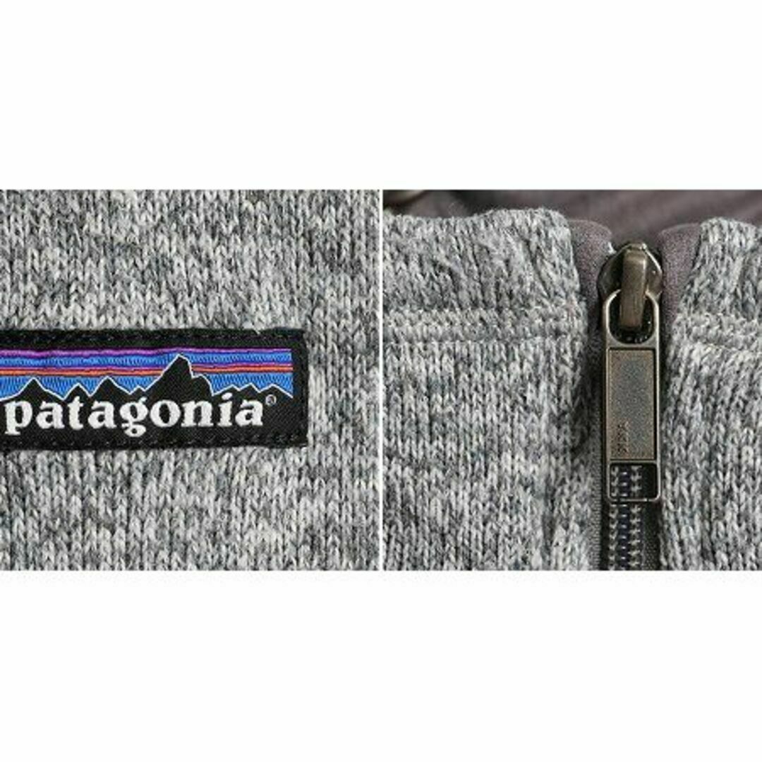 patagonia(パタゴニア)のパタゴニア ベターセーター 1/4 ジップネック S フリース ジャケット 杢灰 メンズのジャケット/アウター(ブルゾン)の商品写真