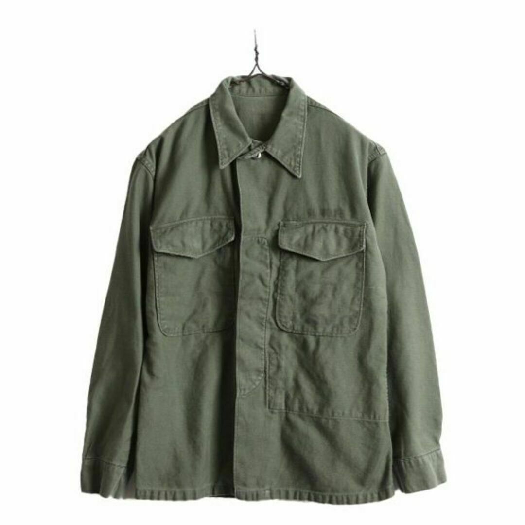 50s 60s USMC コットンサテン P-58 ユーティリティシャツ S Mの通販 by 50s 60s USMC コットンサテン P-58 ユーティリティシャツ S Mの通販 by