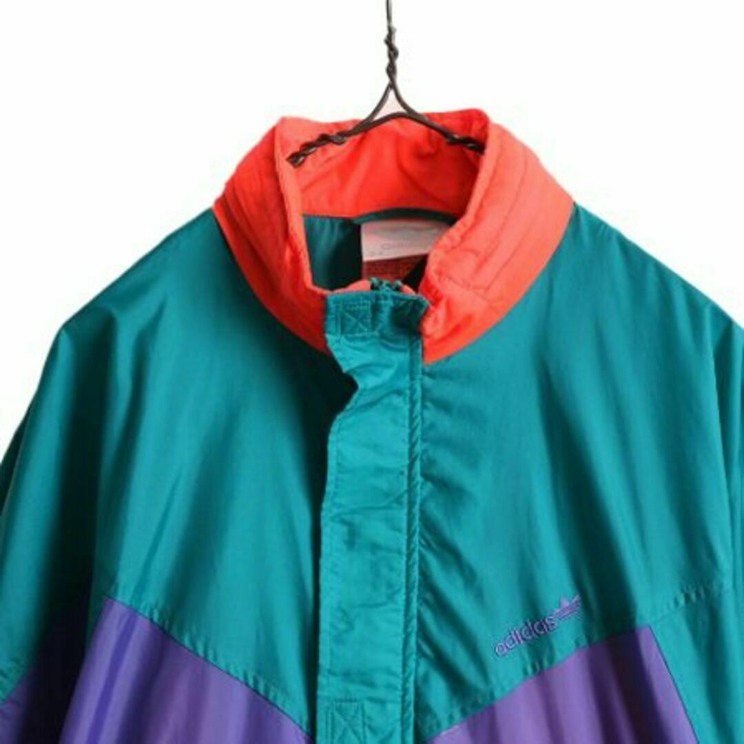 adidas(アディダス)の90s アディダス ナイロン ジャケット S ウインドブレーカー ベンチコート メンズのジャケット/アウター(ナイロンジャケット)の商品写真