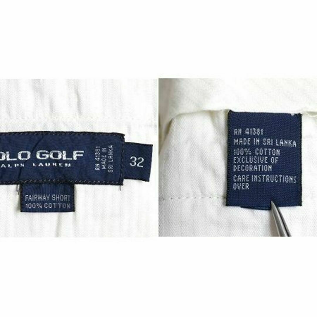 Ralph Lauren(ラルフローレン)の90's POLO GOLF ラルフローレン 2タック ショートパンツ ショーツ メンズのパンツ(ショートパンツ)の商品写真