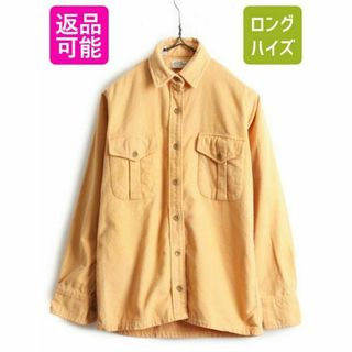 エルエルビーン(L.L.Bean)の60s 70s 筆記体タグ LLビーン コットン シャモア クロス シャツ S(シャツ/ブラウス(長袖/七分))