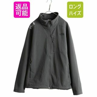 ザノースフェイス(THE NORTH FACE)のUS企画 ノースフェイス ソフトシェル ジャケット XL 裏フリース ブルゾン(ブルゾン)