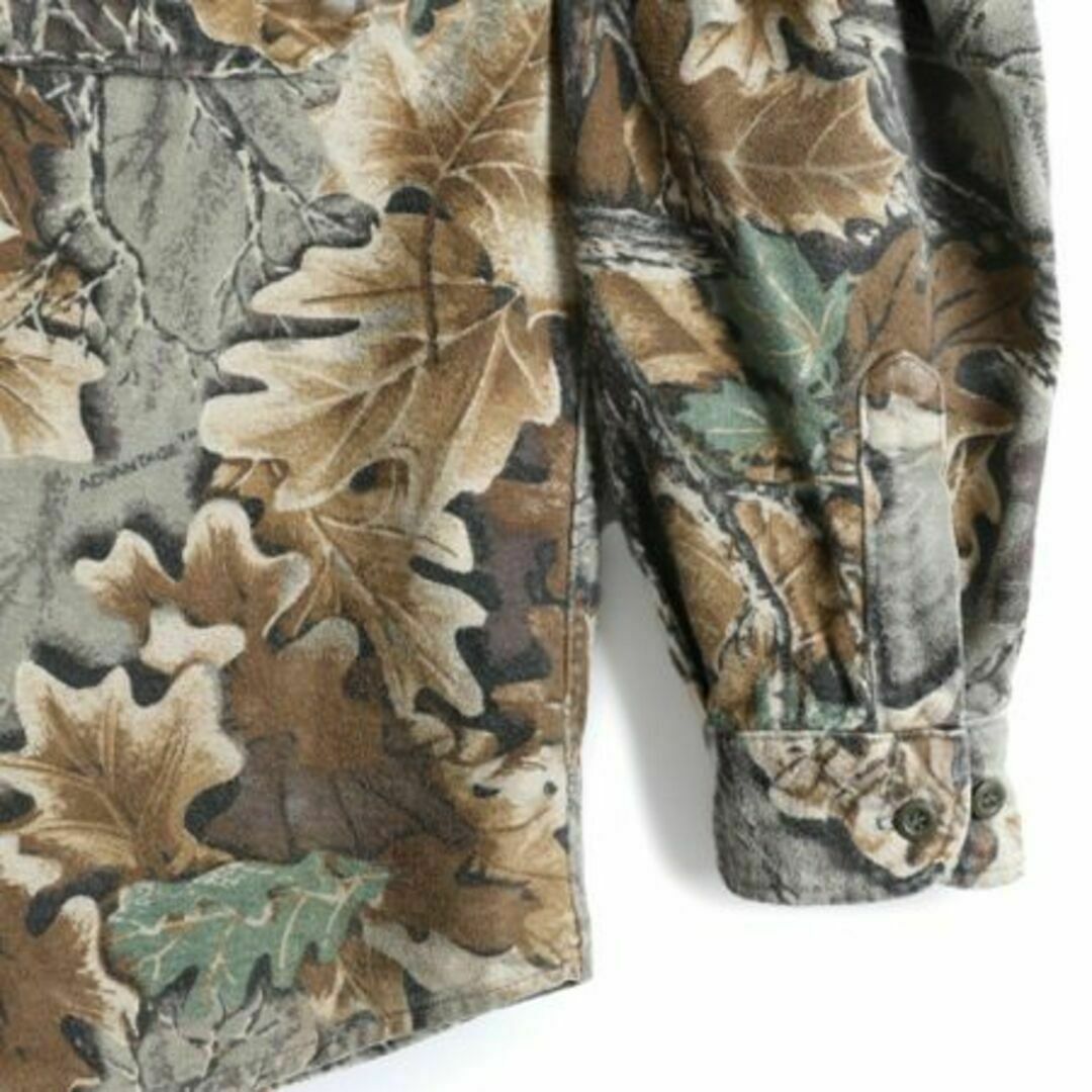 90s USA製 カベラス リアルツリー 迷彩 シャモアクロス 長袖シャツ XL メンズのトップス(シャツ)の商品写真