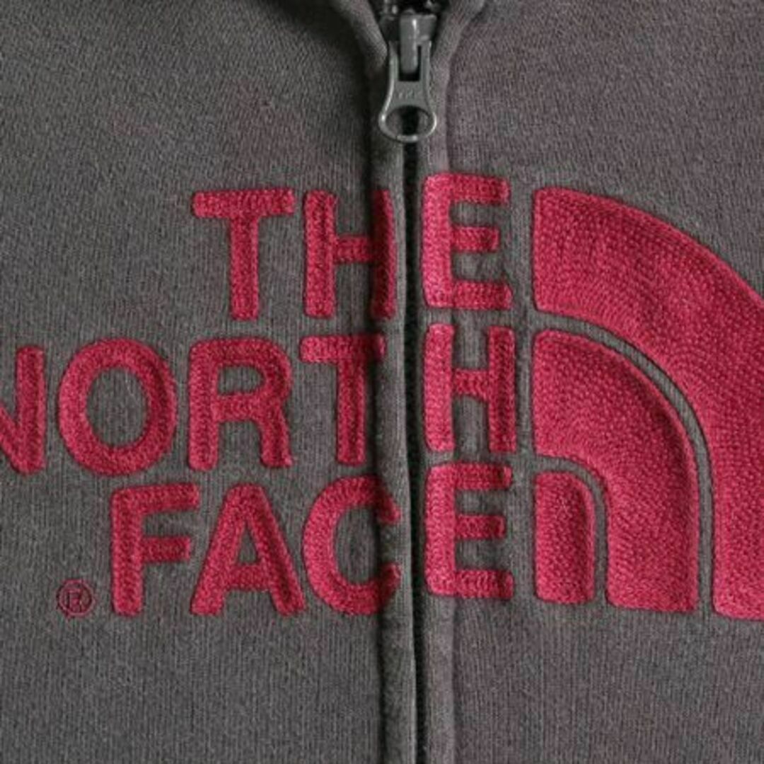 THE NORTH FACE(ザノースフェイス)のノースフェイス フルジップ スウェット フード パーカー M アウトドア 裏起毛 レディースのトップス(パーカー)の商品写真