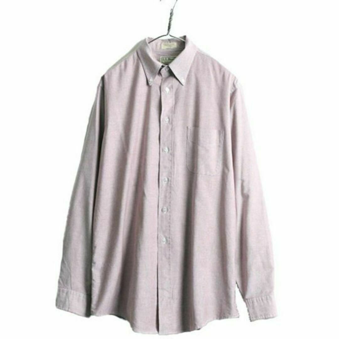 割引発見 80s - L.L.Bean USA製 ボタン 長袖 オックスフォード LLビーン 男性用