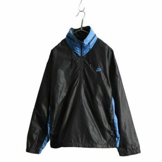 NIKE - 80s ナイキ ハーフジップ ナイロン ジャケット L プルオーバー