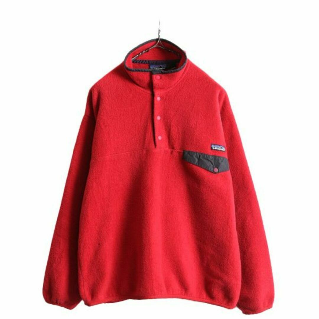 90's vintage patagonia シンチラスナップT フリース