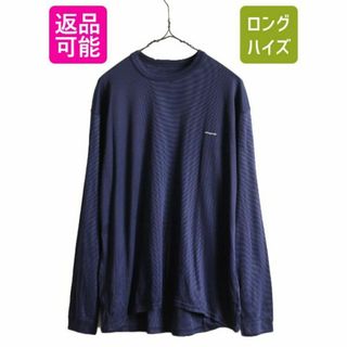 【人気アイテム】【USA製】パタゴニア ビッグロゴ Tee XL モスグリーン