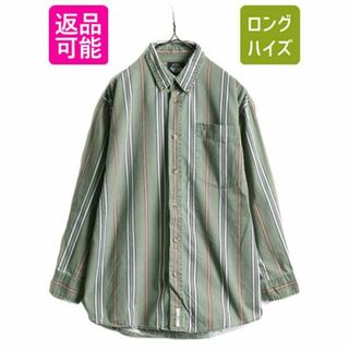 リーバイス(Levi's)の90s オールド ドッカーズ リーバイス ストライプ ボタンダウン シャツ S(シャツ)