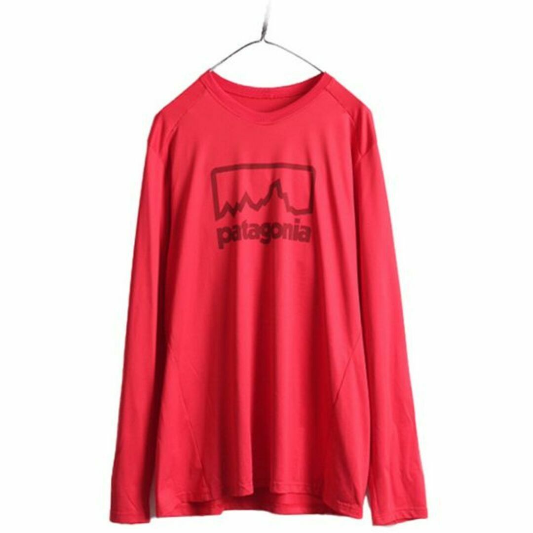 patagonia - パタゴニア キャプリーン プリント 長袖Tシャツ XL