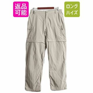 ザノースフェイス(THE NORTH FACE)のノースフェイス 2WAY ナイロン カーゴ コンバーチブルパンツ L アウトドア(ワークパンツ/カーゴパンツ)