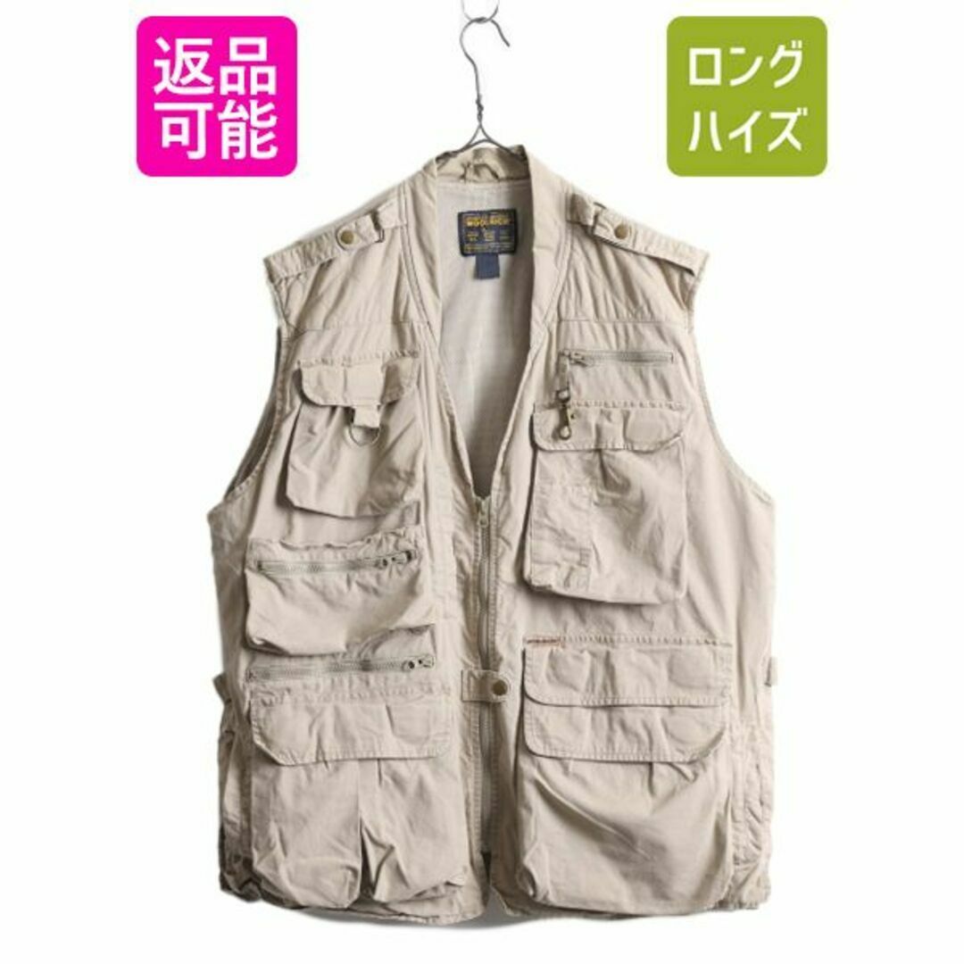 WOOLRICH - 90s オールド ウールリッチ サファリ ベスト XL