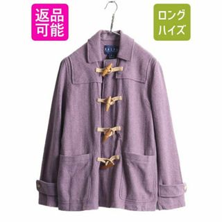 Ralph Lauren - 80s USA製 ラルフローレン ショート ダッフル コート S ジャケット 紫