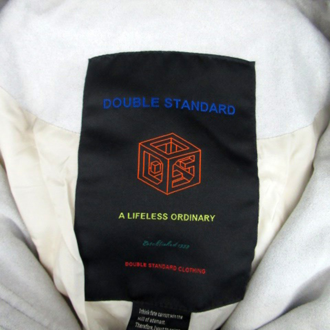 DOUBLE STANDARD CLOTHING(ダブルスタンダードクロージング)のダブルスタンダードクロージング ダウンジャケット スタンドカラー F グレー レディースのジャケット/アウター(ダウンジャケット)の商品写真