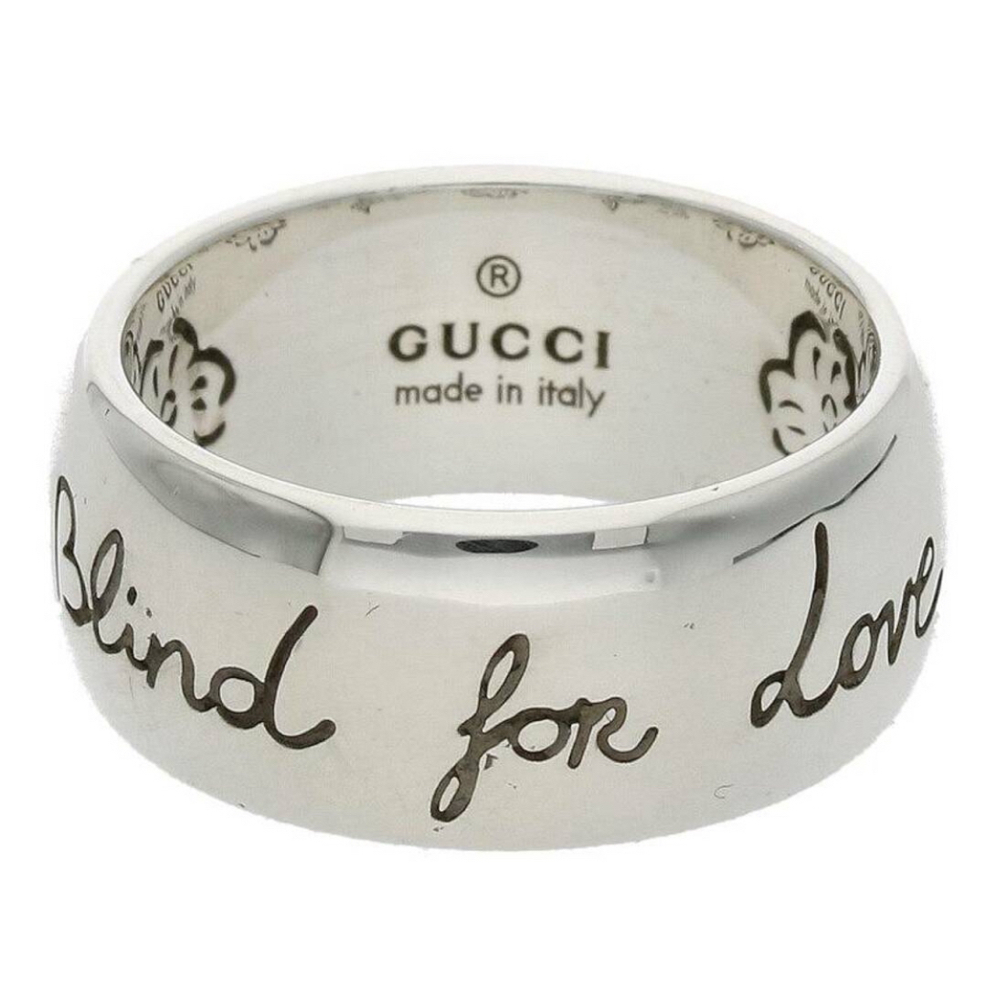 Gucci(グッチ)のグッチBLIND FOR LOVEブラインドフォーラブリング  メンズ15.5号 メンズのアクセサリー(リング(指輪))の商品写真