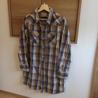 リー(Lee)の新品♡黄青ネルシャツ(シャツ/ブラウス(長袖/七分))