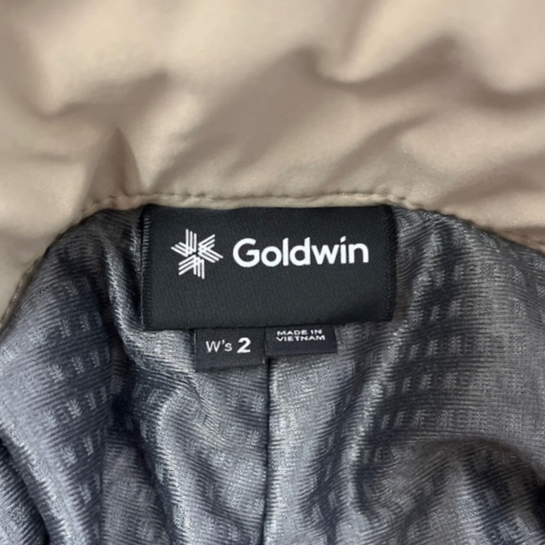 GOLDWIN(ゴールドウィン)の◆◆GOLDWIN ゴールドウィン スノーボードウェア(パンツ) ウィメンズ Gソリッド カラーパンツ　サイズ2 GW33353 ベージュ系 スポーツ/アウトドアのスノーボード(ウエア/装備)の商品写真