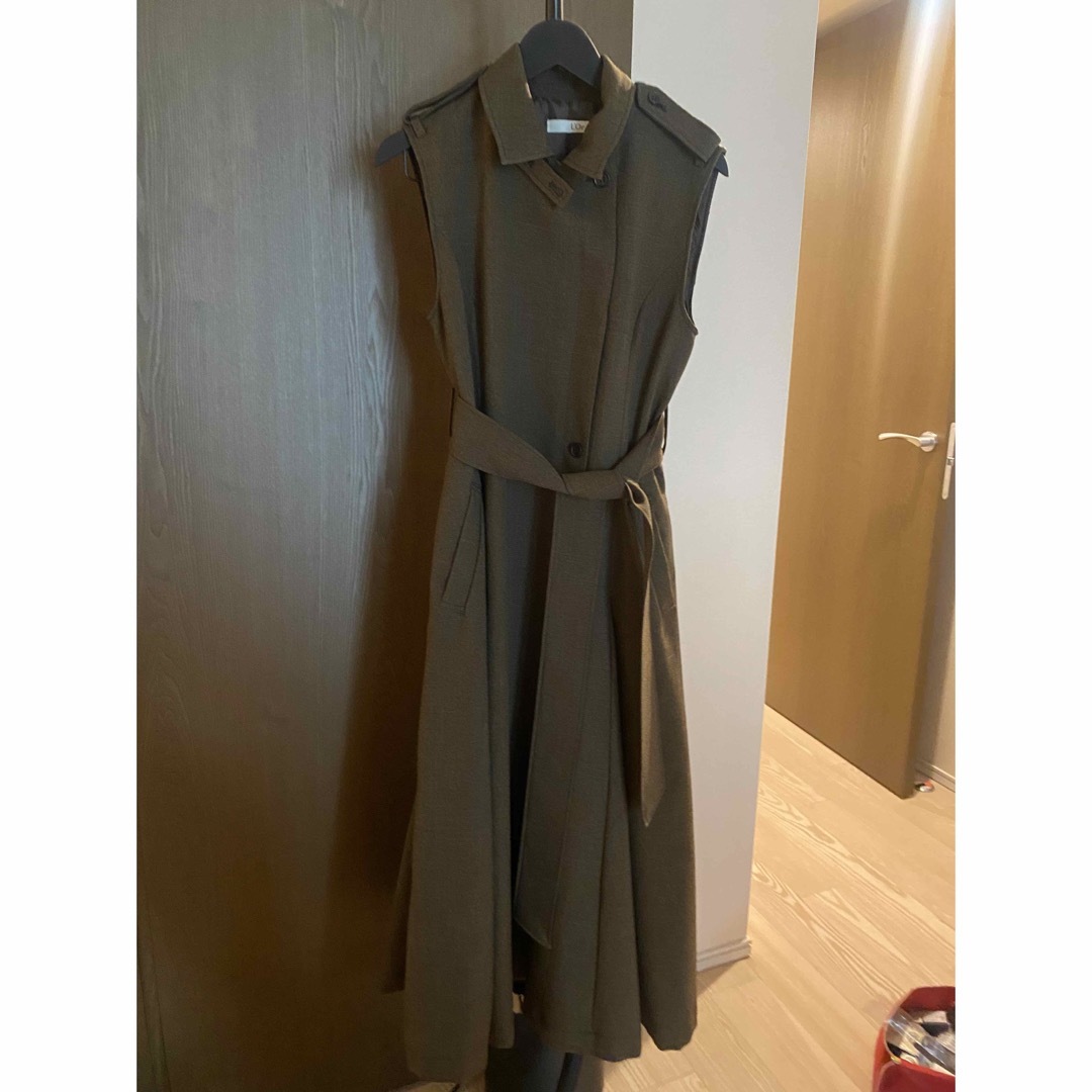 ロル lor　Sleeveless Coat Dress