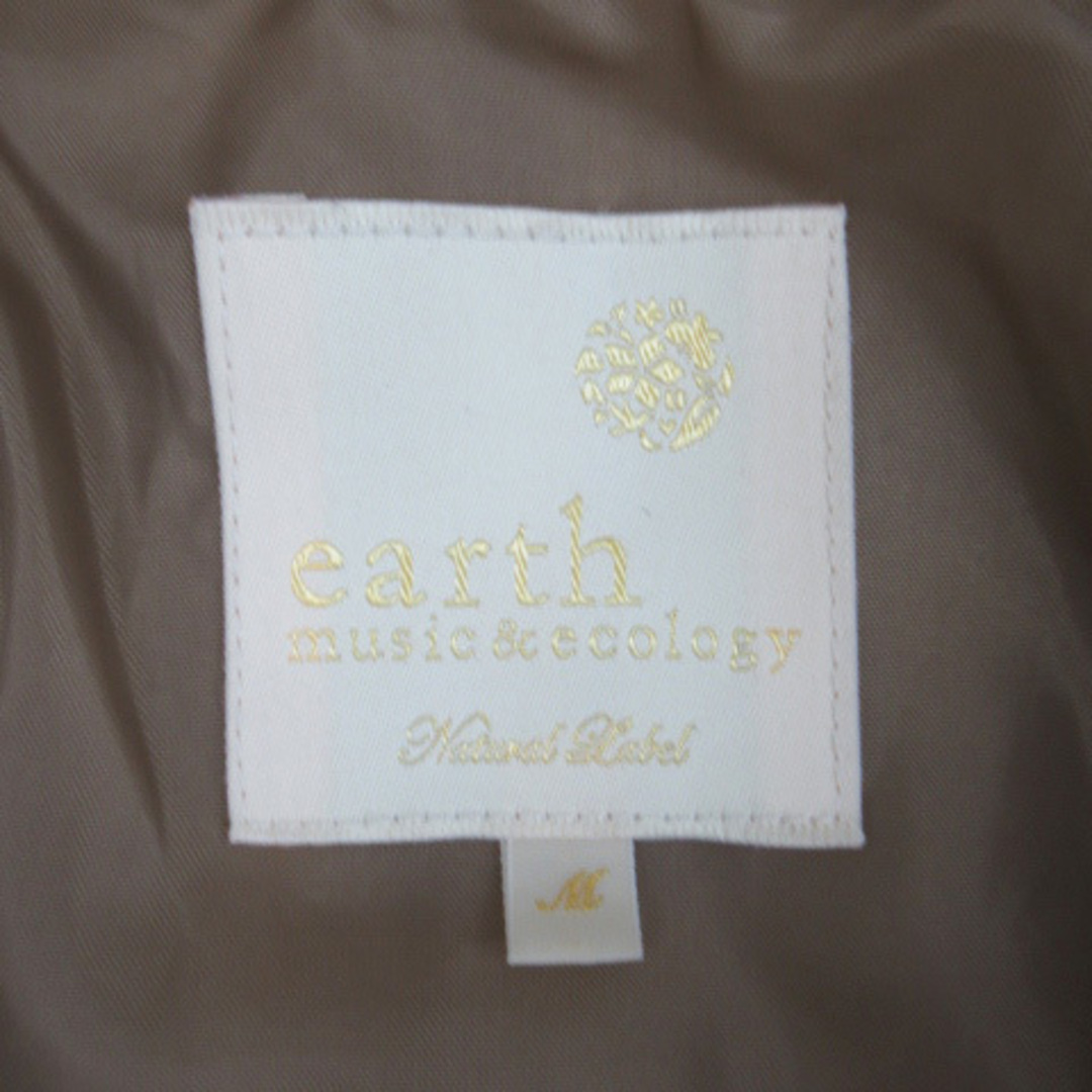 earth music & ecology(アースミュージックアンドエコロジー)のアースミュージック&エコロジー キルティングコート ノーカラーコート ベージュ レディースのジャケット/アウター(その他)の商品写真