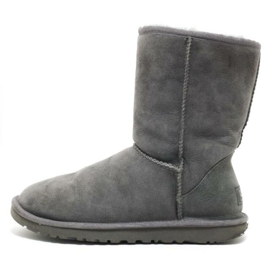 UGG  ロングブーツ  ムートン  ブラック 23.0