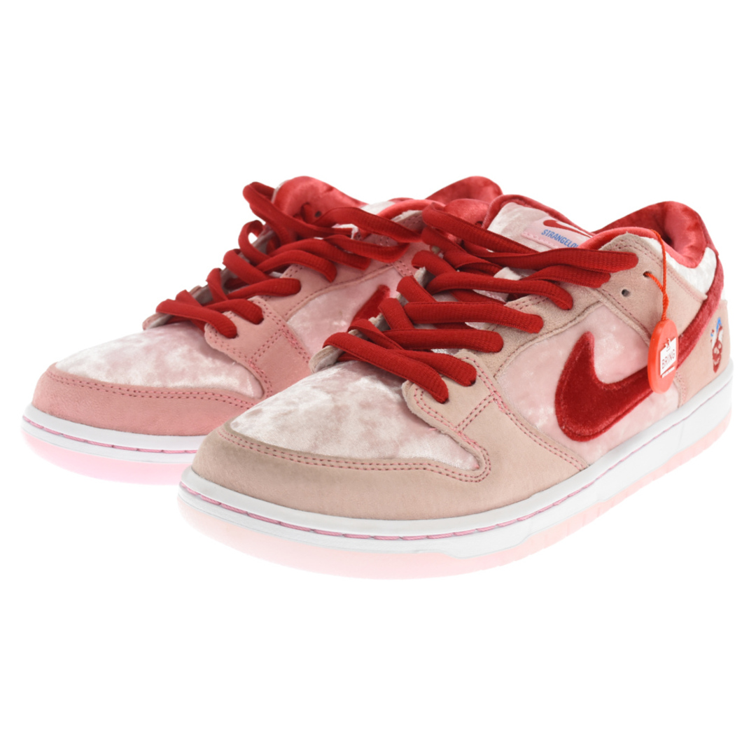 NIKE SB ナイキエスビー Strangelove SB Dunk Low Valentinens Day CT2552-800 ストレンジラブ  ダンクロー バレンタインデー ローカットスニーカー US9.5/27.5cm ピンク/レッド